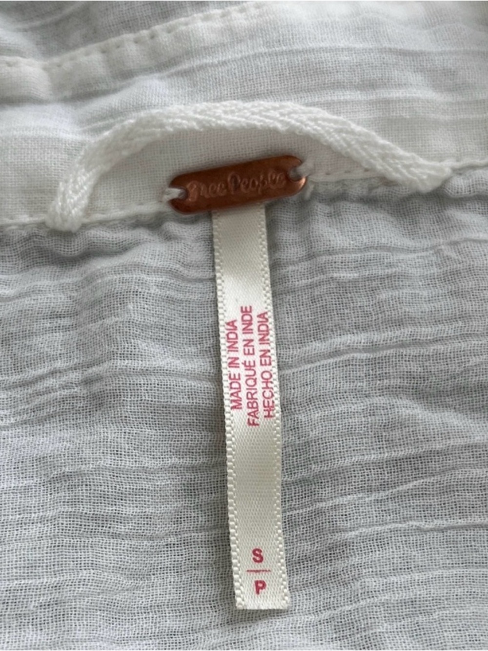 NWOT Free People Lightweight Button-Front Shirt Dress - Picture 2 of 6
